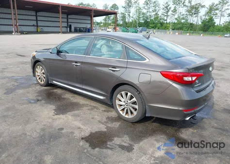 2015 Hyundai Sonata Sport z USA, uszkodzony, nr VIN 5NPE34AF3FH192663